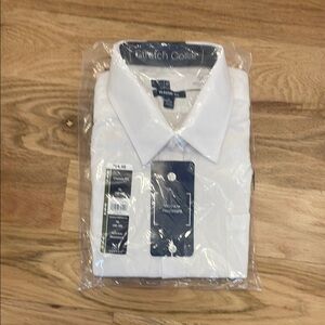 Classic Fit White Men's Shirt